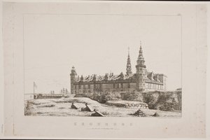 Kronborg vu du côté nord-ouest
