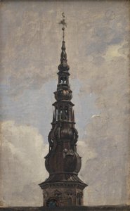 La Grande Flèche du Château de Kronborg. Étude