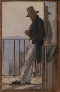 Le peintre Ditlev Blunck