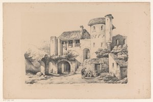 Ruine habitée - Constantinus Cornelis Huysmans