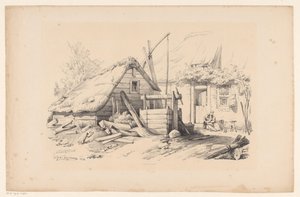 Ferme avec puits
Le Paysage (série)