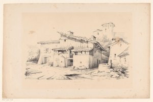 Maisons et tour (Het Landschap)