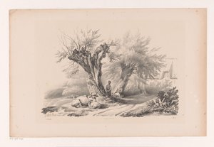 Chemin de campagne avec homme et femme au repos