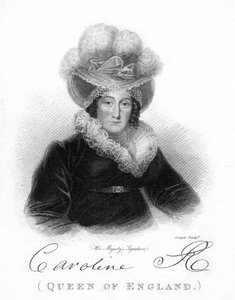 Caroline Amélie Élisabeth de Brunswick, reine de George IV, XIXe siècle