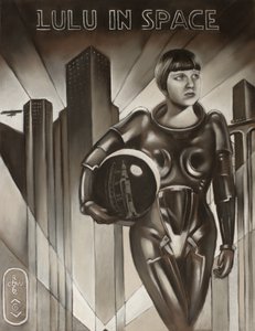 Astronaute Art déco - Corné Akkers