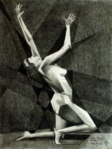 Danseuse géométrique dynamique - Corné Akkers