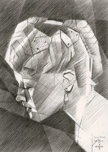 Portrait géométrique - Corné Akkers