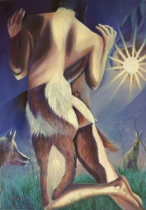Esprit de la forêt lumineux