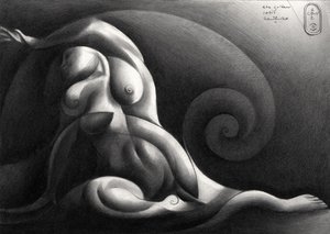 Figure de la spirale dorée - Corné Akkers