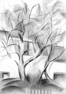 Arbres abstraits modernes - Corné Akkers