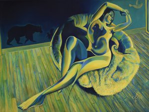 Une femme sereine, des rêves sauvages