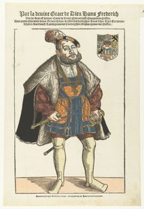 Portrait de Jean Frédéric de Saxe
