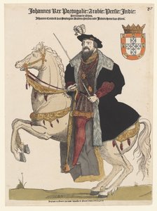 Portrait de Jean III de Portugal à cheval