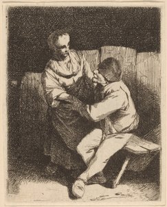 La caresse refusée