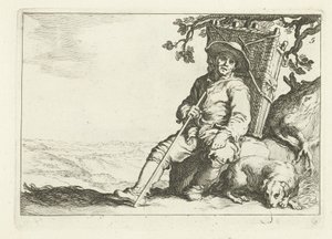 Un colporteur au repos