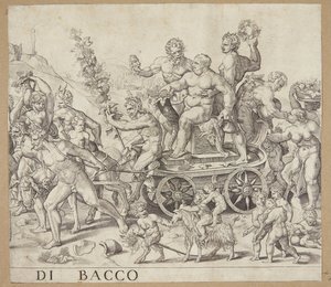 Le triomphe de Bacchus - Cornelis Bos