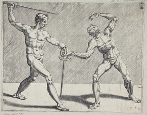 Deux escrimeurs