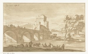Ponte Molle près de Rome