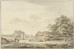 Paysage avec fermes - Cornelis Buys