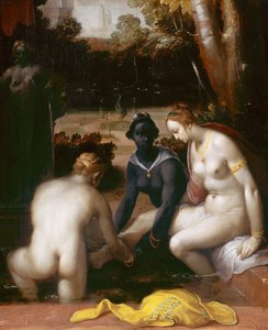 Bethsabée au bain, 1594