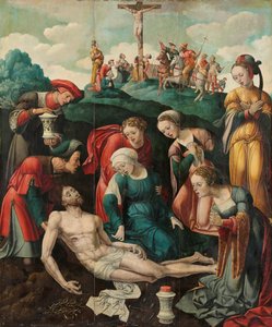 La Lamentation du Christ - Cornelis Cornelisz II Buys (attributed to)