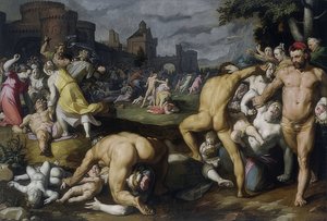 Le Massacre des Innocents. 1590