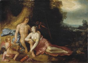 Vénus et Adonis, 1603