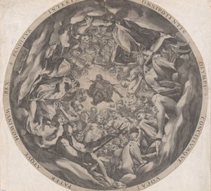 Concours des dieux sur le mont Olympe, 1565
