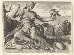 Le toucher - Cornelis Cort
