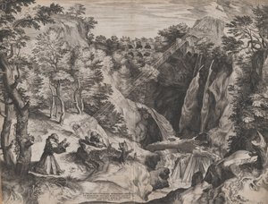 Saint François reçoit les stigmates - Cornelis Cort