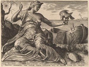 Tactus - Cornelis Cort after Frans Floris I