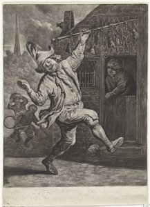 Le coupeur de cors, vers 1700 - Cornelis Dusart