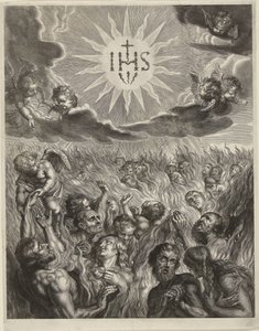 Personnes au purgatoire - Cornelis Galle (I)