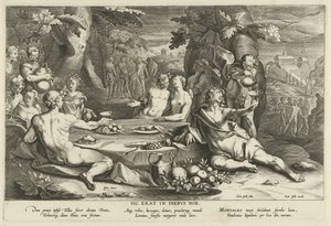 Zondig leven in de dagen van Noach - Cornelis Galle (I)