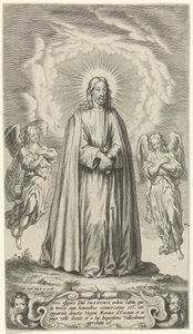 Christ avec deux anges