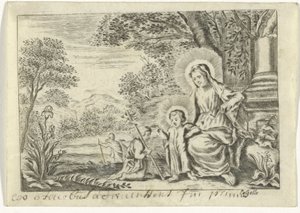 Sainte Famille avec Jean-Baptiste