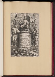 Page de Titre pour Icones Imperatorvm Romanorvm de Hubert Goltzius (Opera Omnia, V)