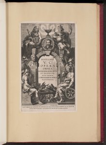 Page de titre pour Justus Lipsius, Opera Omnia, I