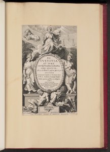 Page de titre pour Leonard Lessius, De Ivstitia et Ivre...
