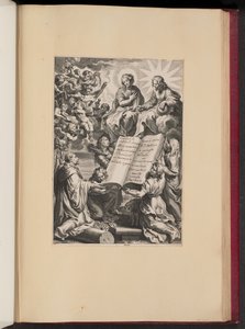 Page de titre pour Ludovicus Blosius, Opera - Cornelis Galle I after Sir Peter Paul Rubens