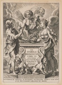Page de Titre pour Silvester Pietrasanta, De Symbolis Heroicis