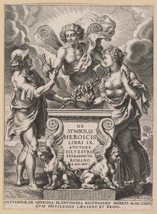 Page de Titre pour Silvester Pietrasanta, De Symbolis Heroicis