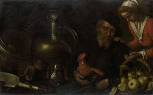 Le vendeur de volaille
