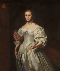Portrait de Cornelia Craen van Haeften - Cornelis Janssens van Ceulen (II) (attributed to)