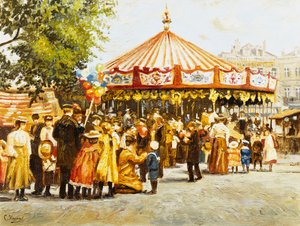 La fête foraine - Cornelis Koppenol