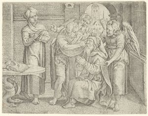Guérison de Tobit - Cornelis Massijs