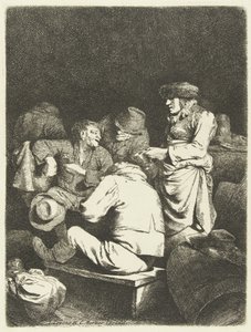 Aubergiste et compagnie dans une auberge - Cornelis Pietersz. Bega