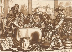 Botaniste - Cornelis Ploos van Amstel (signed by artist)