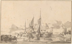 Canal à Utrecht - Cornelis Ploos van Amstel