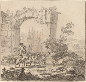 Troupeau de chèvres